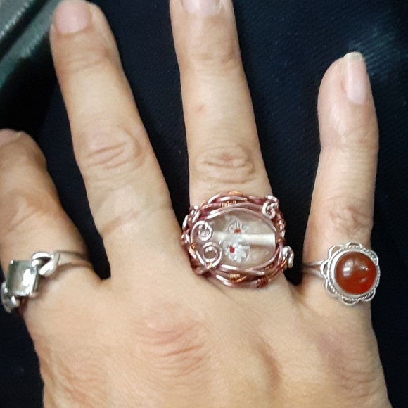 Cool Unique Wire Wrapped Ring - Picture 4 of 4